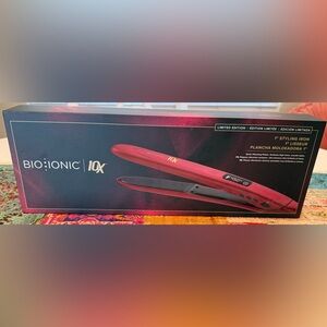 Bio Ionic 10X Hair Styling Iron 1”✨Limited Edition Velvet Rouge Color✨